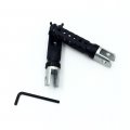 Httmt- Black Footpeg Compatible With Cbr 1100xx Blackbird 600 F F2 F3 F4 F4i 600rr 900rr 929rr 954rr 1000rr Rvt1000r Rc51