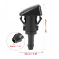 X Autohaux 2pcs 5116079a Windshield Wiper Washer Nozzle Spray Jet For Chrysler Pt Cruiser Dodge Journey Avenger