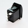 X-haibei Waterproof Marine Boat Car Rocker Switch 12v Spdt On-off-on 4 Pin Red Led Light 
