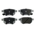 085-1936 Premium Asm Rear Ceramic Brake Pads Precision Cut With Bonded Shims For Noise Reduction Post Cured No Break In Period 