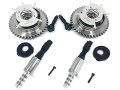 Vvt Engine Variable Valve Timing Solenoid And Sprocket Set Of 2 For 2005-2010 Ford Mustang 24-valve 