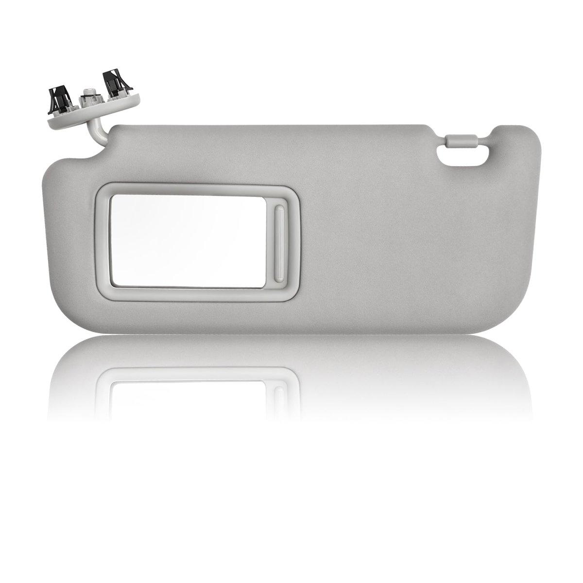 Front Left Driver Side Sun Visor For 2007 2011 Yaris Gray Fabric Replaces 74320 52810 B0 Model Tx 306