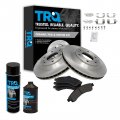 Trq Front Premium Ceramic Brake Pad Rotor Kit W Chemicals For Gm Suv Truck 