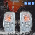Labwork Drl Fog Lights Assembly 8151147060 8152147060 Replacement For 2012-2015 Toyota Prius Clear Lens Left Right Side