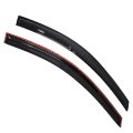 Window Visors Sun Rain Guards For Accord 2008 2012 4 Pack Car Deflectors Vent Shade Black Abs Plastic Side