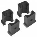 Caltric 2x Front Upper Lower Stabilizer Bar Bushing Compatible With Polaris Ranger Rzr 800 2012 2013 2014