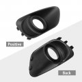 Anxingo Pair Of Front Bumper Fog Light Bezel Cover Right Left Side For 2011-2017 Jeep Compass 68109871aa 68109870aa