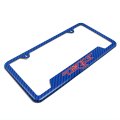 Ram 1500 Trx In Red Blue Carbon Fiber Texture Abs Plastic 50 States License Plate Frame Official Licensed 