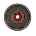64 3mm 14 Flute Heavy Duty Oil Filter Wrench Hand Friendly Versatile For Camry Tacoma 