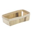 Split Basket 1 Qt Rectangular Natural Wood 4 2 L X 8 W H 