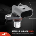 A-premium 3-pc Engine Camshaft Crankshaft Position Sensor Compatible With Volkswagen Golf 2002 2 8l Replace 06a906433a