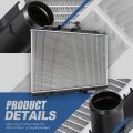 Dpi 13405 Factory Style 1-row Cooling Radiator Compatible With Chevy City Express Nv200 2 0l At Mt 13-18 Aluminum Core