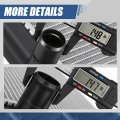 Dpi 13405 Factory Style 1-row Cooling Radiator Compatible With Chevy City Express Nv200 2 0l At Mt 13-18 Aluminum Core