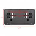 Ecotric Front License Plate Bracket Compatible With 2015-2017 Ford F-150 F150 Replacement For Fl3z-17a385-b Fo1068166 Fo1068165