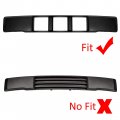 Ecotric Front License Plate Bracket Compatible With 2015-2017 Ford F-150 F150 Replacement For Fl3z-17a385-b Fo1068166 Fo1068165