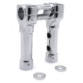 Httmt- 6 Riser 1 4 Handlebar Clamp For H-d Dyna Fat Bob Low Rider S Street P N Tghd-hbs026b-ii 