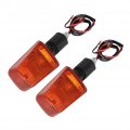 Short Stem Turn Signals For Suzuki Dr125 Dr200 Dr250 Dr350 Dr650 Gsxr750 Gsxr1100 Waterproof Led Directional Indicators Plug 