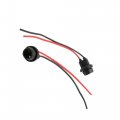 Uxcell 100 Pcs Red Black T10 Light Bulb Socket Holder Harness Wire Connector For Car
