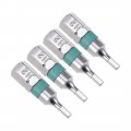 Uxcell 4pcs 1 4-inch Hex Shank 25mm Length Magnetic H2 Screw Driver Screwdriver Drill Bits S2 High Alloy Steel