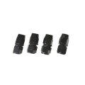 20ft An10-10an Nylon Stainless Steel Braided Fuel Line With 10pcs Swivel Hose End Fitting Kit Black 