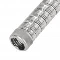 Copgge 60cm Dual Layer Stainless Steel Diesel Heater Exhaust Pipe Flexible Auxiliary Generator Extension Hose Diameter 24mm For 