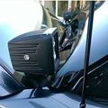 Low Profile Ditch Light Mounting Brackets For 2005 To 2015 Tacoma Black Powder Coated Alloy Steel Led Pod Model Cr2341 