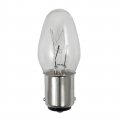 Ocs Parts C7 Ba15d Light Bulbs Double Contact Bayonet Base Miniature Bulb Shape 10 Watt 120 Volt 6-pack
