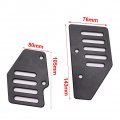 Fsfy Motorcycle Billet Heel Guard Protector Black Plates Motorcycle Fit For Harley-davidson Pan America 1250 R Pan 1250 Special