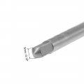 Uxcell Machine Tap 6-32unc Thread 2b Class 3 Flutes High Speed Steel Screw Threading Tapping Tool 2pcs