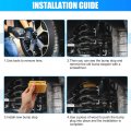 X Autohaux Front Upper Jounce Bumper Kit Front Bump Stop Jounce Shock Replacement For Jeep Liberty Kj 2002-2007 52088705ab