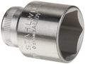 52 Socket 26mm Size Hexagon As Drive 1 2 In Square 42mm Length Thin Walled For Tight Spaces High Performance Steel And Chrome 