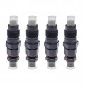 Hvacstar 4pcs Fuel Injector Md196607 Md196607kd For Mitsubishi L200 L300 L400 Engine 4d56 