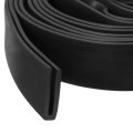 U Channel Edge Trim 19 7ft Length Rubber Guard Seal Strip Protector Flat Type Fit For 1mm 5 32 W X 11 16 H Black 