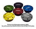2013-2017 Vms Racing Magnetic Fuel Cap In Blue Anodized Billet Aluminum For Dodge Ram Cummins Diesel And Ecodiesel 13 14 15 16