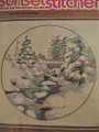 Winter Snowfall Embroidery Kit Fits 16 X Frame 