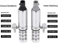 Intake Exhaust Camshaft Position Actuator Solenoid Valve Kit For Gm Chevy Cobalt Malibu G4 G5 G6 L4 Hhr Buick Pontiac Equinox
