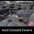 Auto Console Covers- Fits The Nissan Armada 2012-2015 Center Armrest Cover Waterproof Neoprene Fabric Black