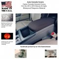 Auto Console Covers- Fits The Nissan Armada 2012-2015 Center Armrest Cover Waterproof Neoprene Fabric Black