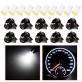 T10 Led Bulb W5w Wedge 168 194 With Twist Lock Sockets For Instrument Panel Light Extremely Bright White Replacement Dash