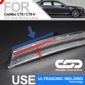Nsautolighting Ct6-v Amber Led Front Side Marker Lights For Cadillac Ct6 2016 2017 2018 2019 2020 Clear Lens Lamps Replace Oem