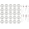 10pcs X27 589 Instrument Cluster Gauge Stepper Motor Kit With 25pcs T5 Led Light Bulbs Fit For Gm Toyota Hondad Chrysler For
