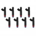 Topteng 8pcs Car Fuel Injector 1l2e-d4a Fit Ford Explorer 6l V8 2002-2004 For Mercury Mountaineer 4