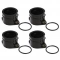 Topteng Motorcycle Carburetor Intake Boot Manifold Joint Carb Flange Socket Compatible With Kawasaki Zrx400 Zr400 1994-1996
