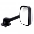 Ocpty Truck Hood Mirror Fit For 2008-2016 Freightliner Cascadia Side Manual Adjusted Chrome Housing
