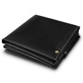 Heavy Duty Silicone Coating Fiberglass Welding Blanket 4 X 6ft Fireproof Insulation 1 3a 8mm Thickened Weld Cover With Grommets 