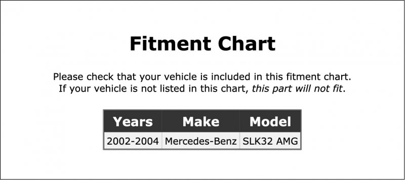 Front Disc Brake Rotor Standard For Mercedes-benz Slk32 Amg 2002 2003 2004