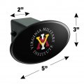 Virginia Military Institute Secondary Logo Oval Tow Hitch Cover Trailer Plug Insert 2