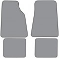Die Cut Cutpile Complete Carpet Floor Mats Fits 1990-2011 Lincoln Town Car Smoke 
