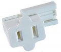 Creative Hobbiesa White Spt-1 Female Slip On Plug Zip Vampire Gilbert Slide Together Add Outlet Pack Of 5 