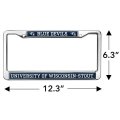 University Of Wisconsin Stout Mascot Full Size Standard License Plate Metal Frame
